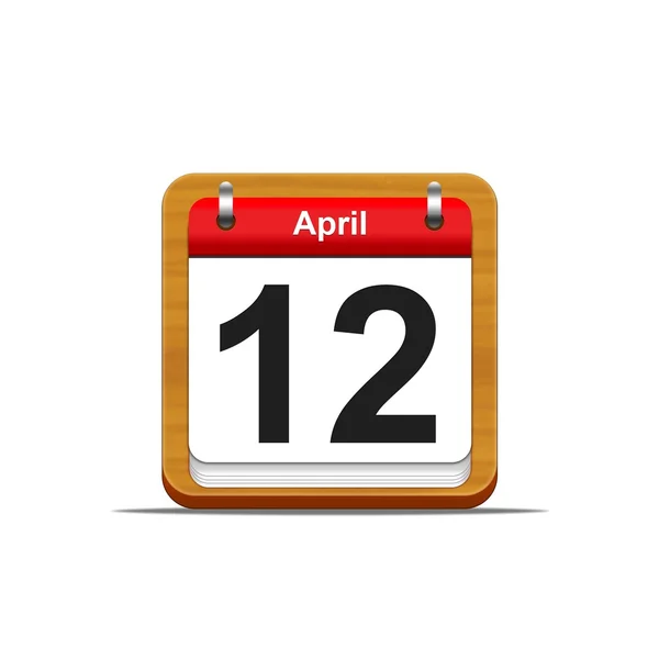 12 aprile . — Foto Stock