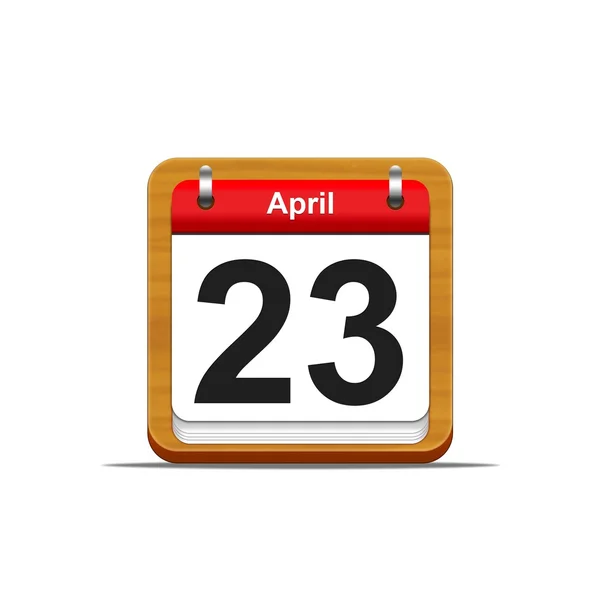 23 aprile . — Foto Stock