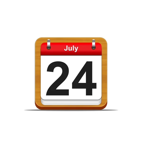 24 de Julho . — Fotografia de Stock