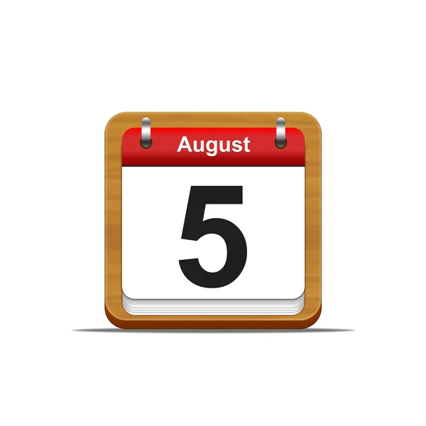 5. August. — Stockfoto