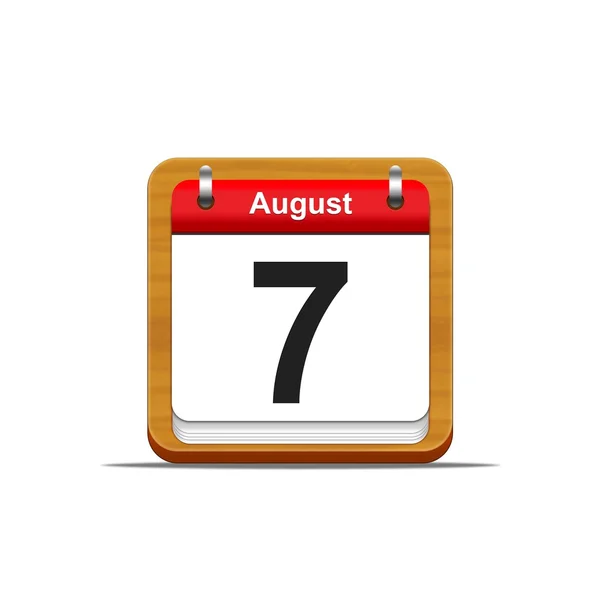 7. August. — Stockfoto