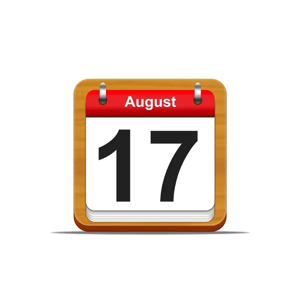 17 de Agosto . — Fotografia de Stock