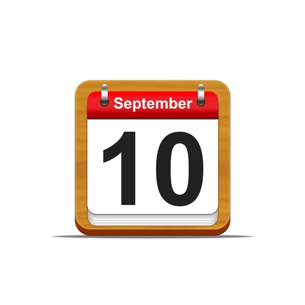 September 10. — Stock Photo, Image
