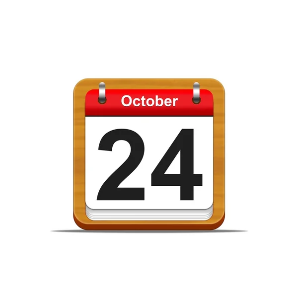 October 24. — Stock Photo, Image
