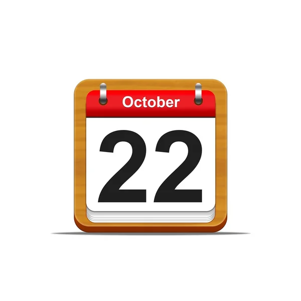 22 ottobre . — Foto Stock