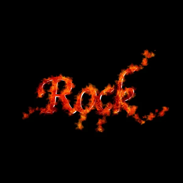 Rock flame. — Stock Photo, Image