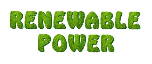 Renewable power. — Stock Photo, Image