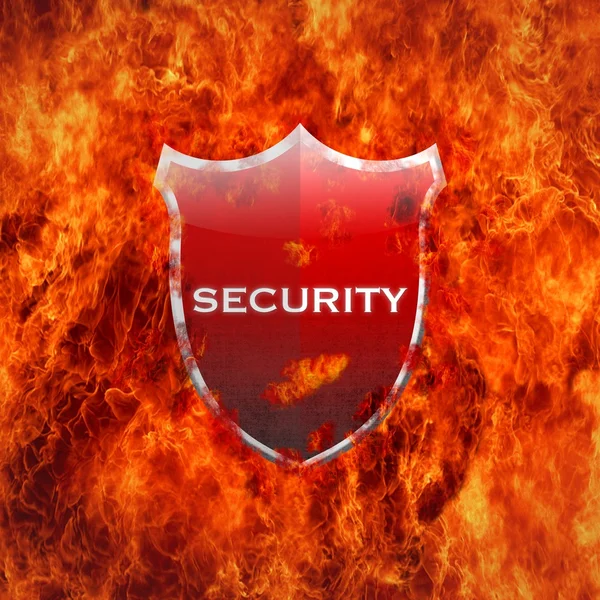 Security shield. — Stock Photo, Image