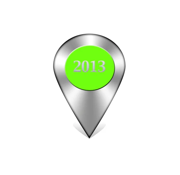 2013 navigatie pictogram. — Stockfoto