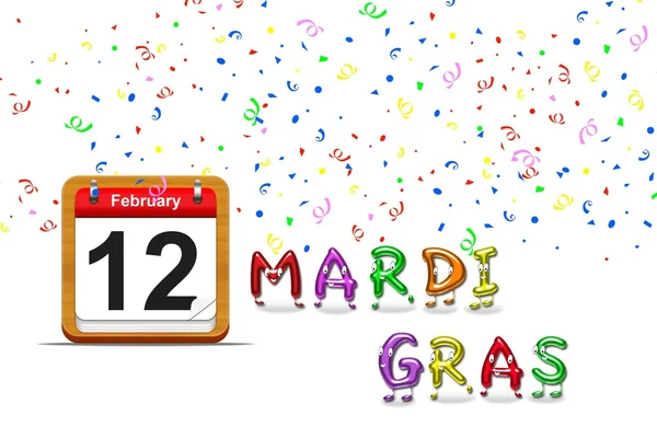 Mardi gras 2013. — Stockfoto