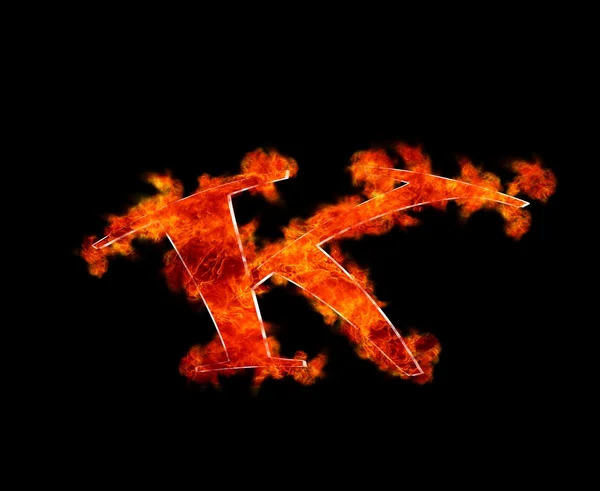 K queima . — Fotografia de Stock