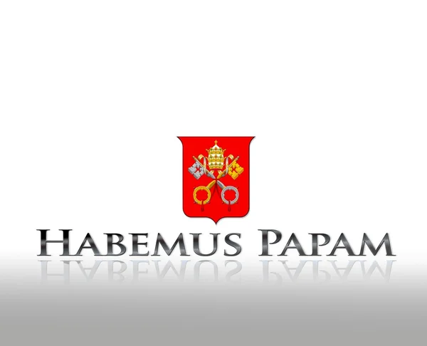 Habemus papam. — Zdjęcie stockowe