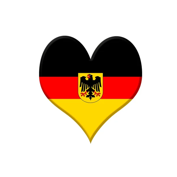 Alman kalbi. — Stok fotoğraf