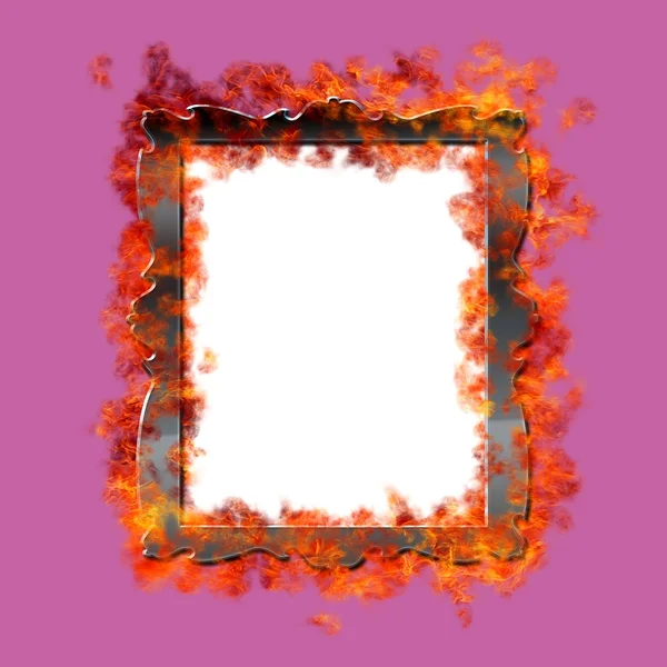 Burn frame. — Stock Photo, Image