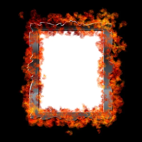 Burn frame. — Stock Photo, Image