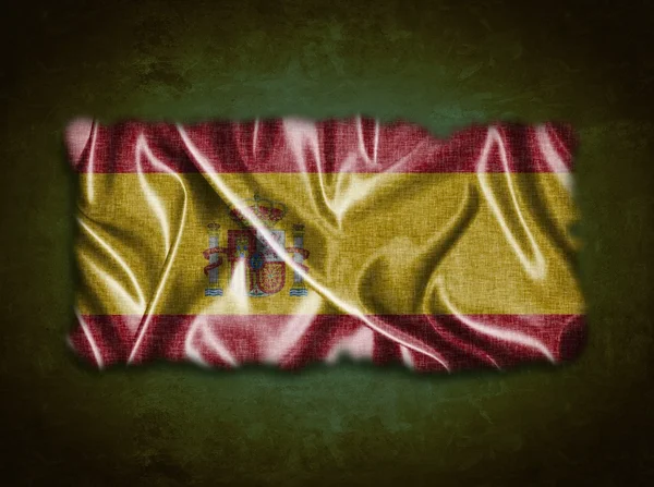 Vintage Spain flag. — Stock Photo, Image