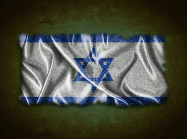 Bandera Vintage Israel . —  Fotos de Stock