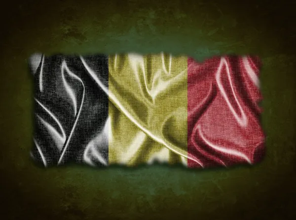 Drapeau Belgique Vintage . — Photo