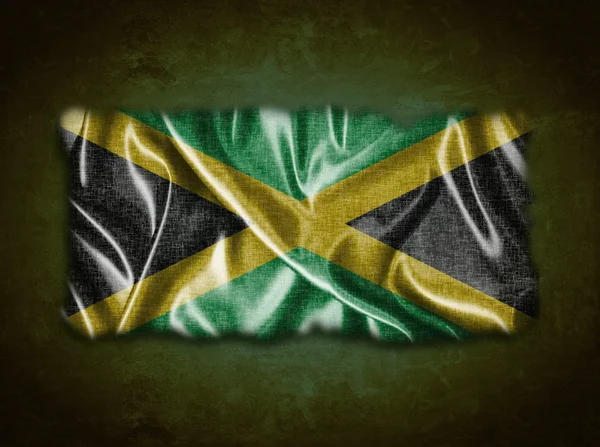 Vintage Jamaica flag. — Stock Photo, Image