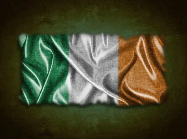 Vintage Ireland flag. — Stock Photo, Image