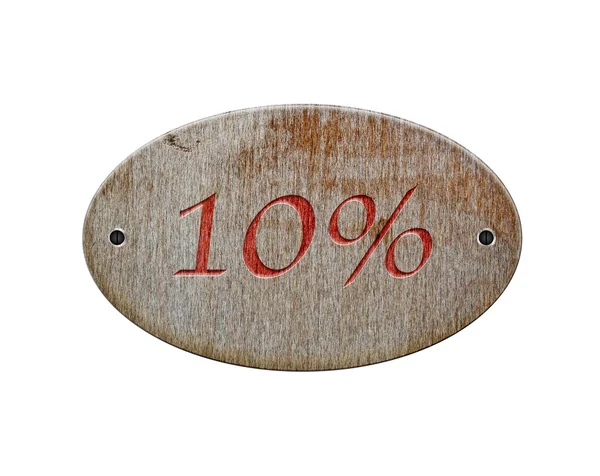 10% 할인. — 스톡 사진