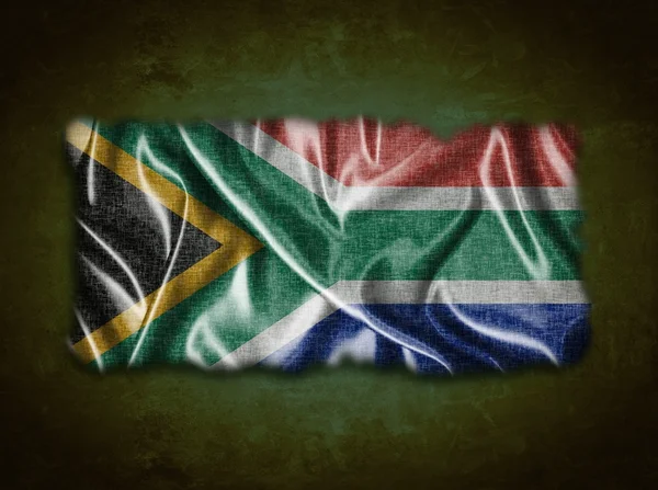 Bandeira vintage da África do Sul . — Fotografia de Stock