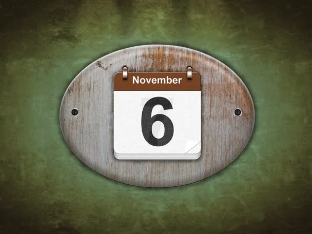 November. — Stock videók