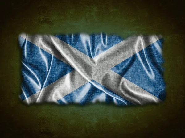 Vintage Scotland flag. — Stock Photo, Image