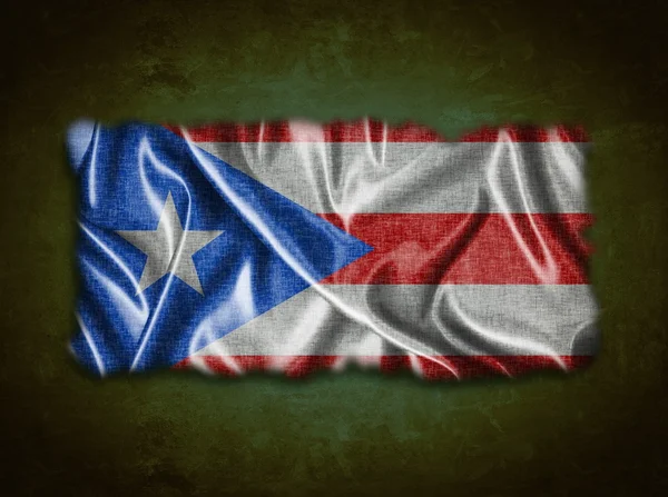 Bandeira de Porto Rico vintage . — Fotografia de Stock