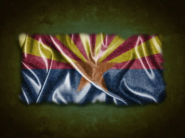 Vintage σημαία της Αριζόνα. — Φωτογραφία Αρχείου