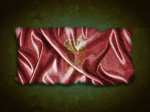 Flaga rocznika navarra. — Zdjęcie stockowe