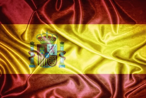 Spanienfahne. — Stockfoto