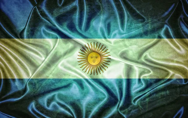 Bandiera vintage Argentina . — Foto Stock