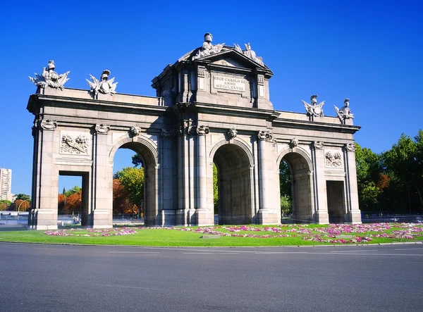 Puerta de alcala, 마드리드, 스페인. — 스톡 사진