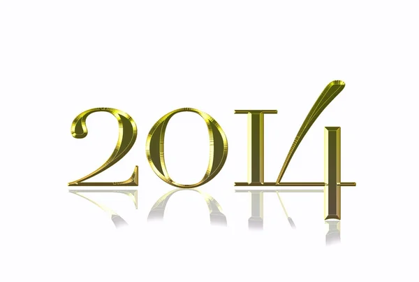 Nový rok 2014. — Stock fotografie