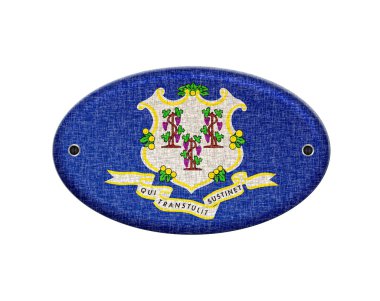 connecticut'ın tahta iz.