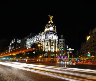 Madrid gece.