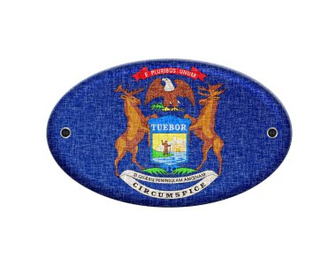 michigan'ın tahta iz.