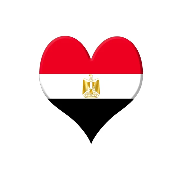 Egypt heart. — Stock Photo, Image