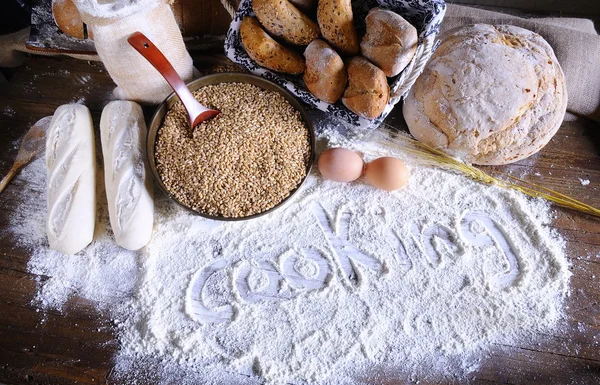 Kochen. — Stockfoto