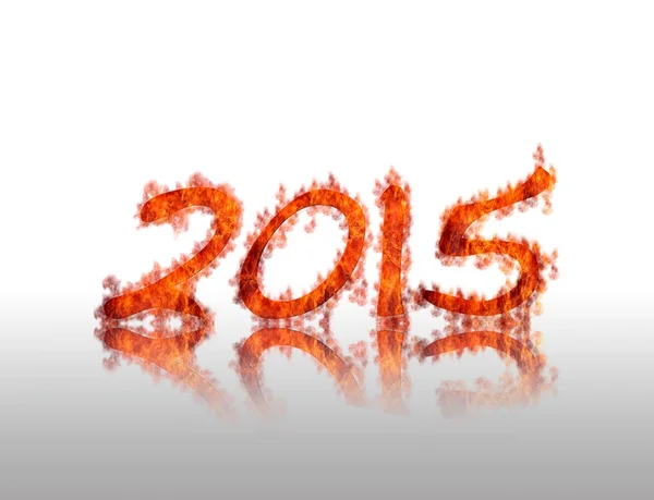 2015 flame. — Stockfoto