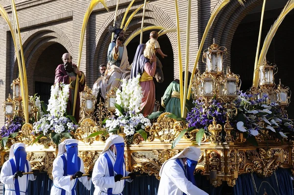 Semana Santa em Zaragoza . — Fotografia de Stock