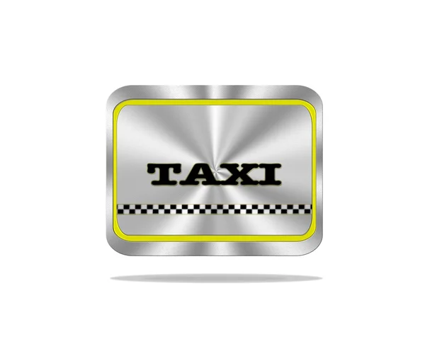 Gelbes Taxi. — Stockfoto