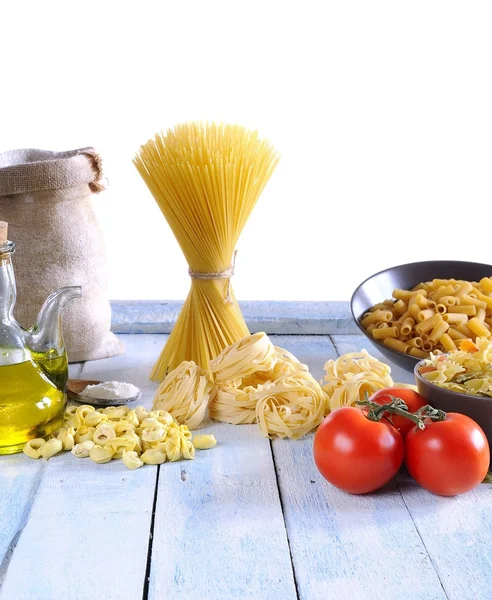 Pasta ingredients. — Stock Photo, Image