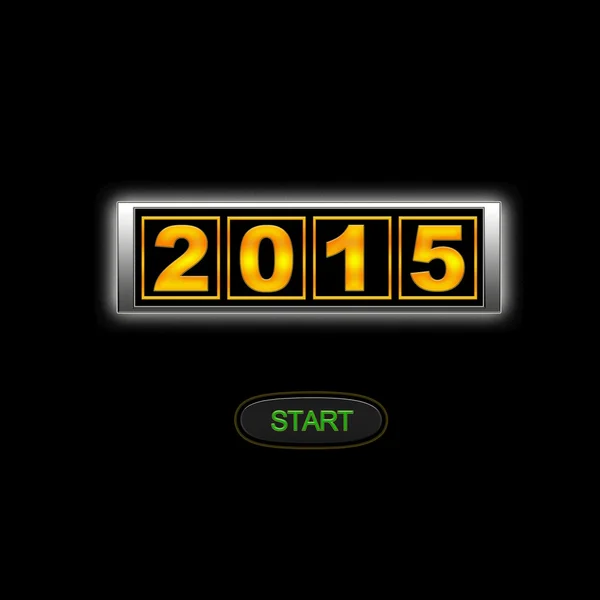 Začátek roku 2015. — Stock fotografie