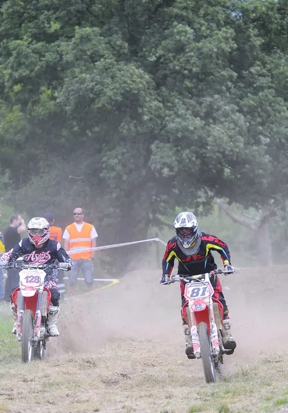 Motocross em El Berron, Astúrias, Espanha — Fotografia de Stock