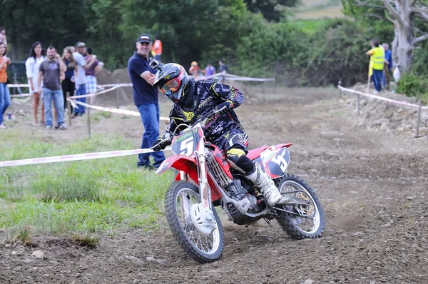 Motocross in el berron, asturien, spanien — Stockfoto