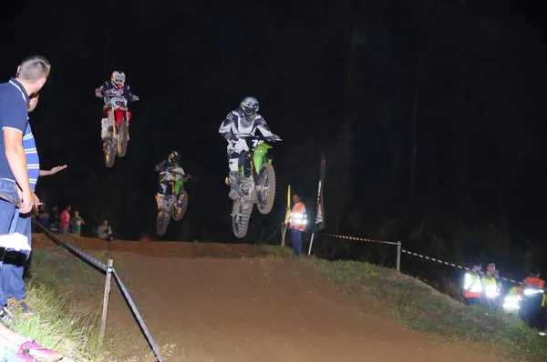 Motorcross in pola de siero, asturias, Spanje — Stockfoto