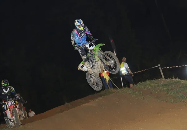 Motorcross in pola de siero, asturias, Spanje — Stockfoto