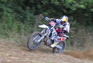 Motocross in Sariego, Asturias, Spain clipart